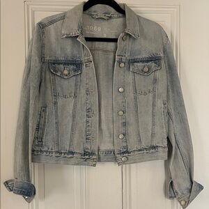 GAP Light Blue Denim Trucker Jacket - Women